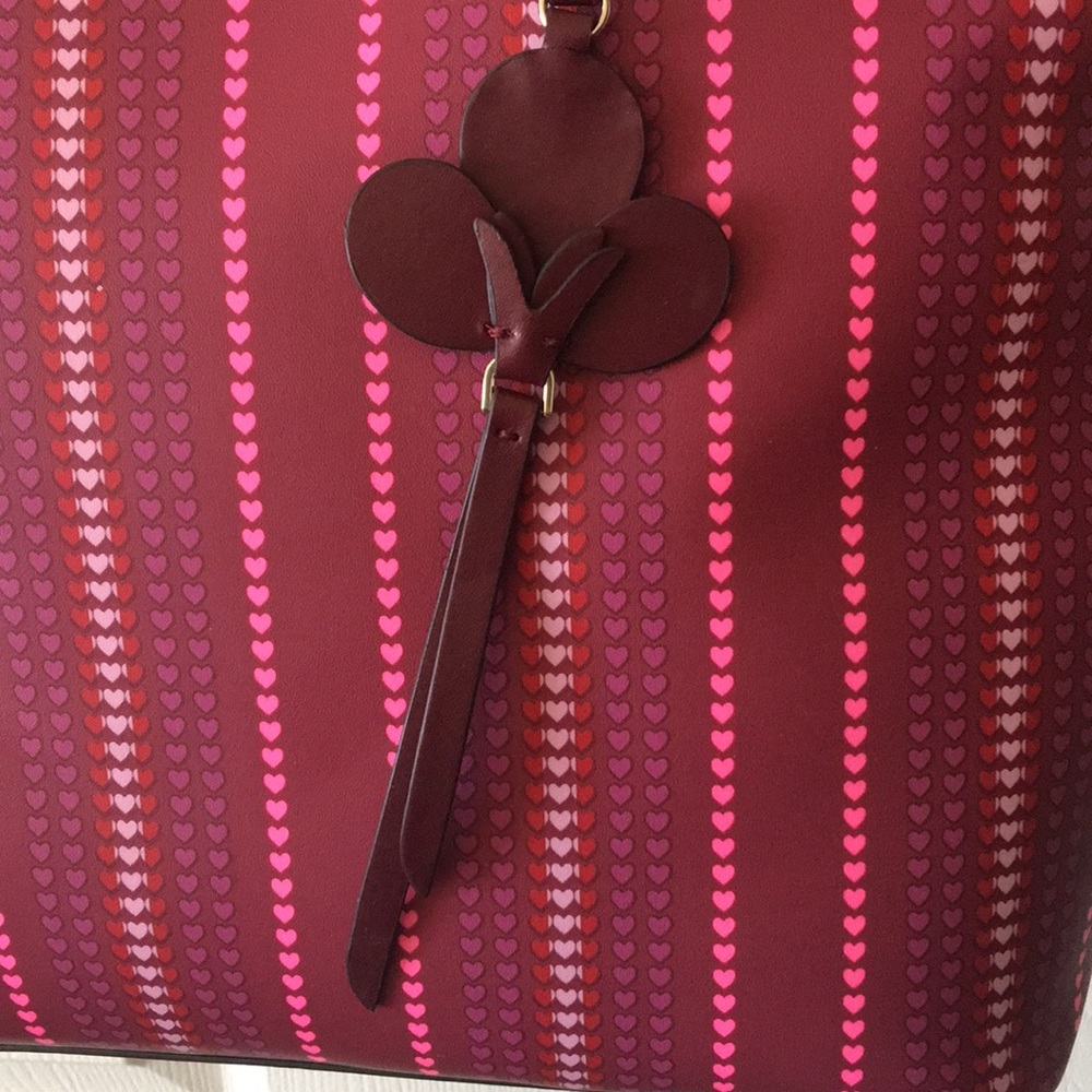 Kate Spade Kelsey Heart Print Tote NWT - Picture 4 of 16